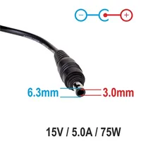 Toshiba Laptop tápegység 15V/5A 75W Adapter illusztráció, fotó 2