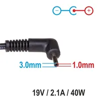 Samsung Laptop tápegység 19V/2.1A 40W Adapter illusztráció, fotó 2