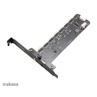 LED világítás vezérlő XL Vegas 8x RGB Akasa PCI Express Kártya AK-RLD-03 Technikai adatok