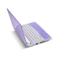 Acer One Happy lila netbook 10.1  WSVGA Atom N455 1.66GHz GMA3150 1GB 250GB W7S illusztráció, fotó 2
