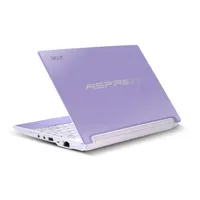 Acer One Happy Levendula Lila netbook 10.1  WSVGA Atom N450 1.66GHz GMA3150 1GB illusztráció, fotó 1