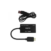 Átalakító - HDMI-ből VGA +  audio output APPROX Kábel Adapter illusztráció, fotó 3