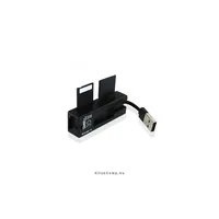 Mini kártyaolvasó All-in-one (Micro SD/ SD/ MS/MS-PRO/ MSDuo/ M2) Fekete APPROX illusztráció, fotó 2