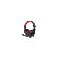 Gaming Headset 40mm sztereó hangszoró, 2m kábel Piros illusztráció, fotó 1