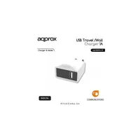 Univerzális Telefon töltő 5V/1A 1db USB Fehér illusztráció, fotó 3