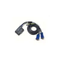 Easy CPU Switch-2PC USB+kábel+aud illusztráció, fotó 1