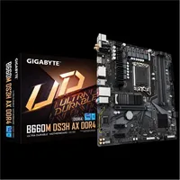 Alaplap B660 LGA1700 4xDDR4 Gigabyte B660M DS3H AX mATX illusztráció, fotó 4