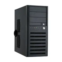 táp nélküli fekete ATX ház illusztráció, fotó 1