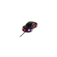 Optikai USB autós egér, vörös illusztráció, fotó 3