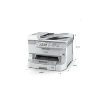 Multifunkciós nyomtató Tintasugaras A3 színes MFP NY/M/S/F duplex EPSON WorkFor illusztráció, fotó 3
