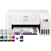 MFP tintasugaras A4 színes Epson EcoTank L3266 multifunkciós nyomtató illusztráció, fotó 2