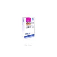 EPSON WorkForce Pro WP-4000 4500 tintaPatron XXL Piros Magenta 3.4k C13T70134010 Technikai adatok