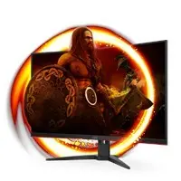 Monitor Ívelt Gaming 31.5  1920x1080 1ms 2xHDMI DisplayPort 240Hz AOC illusztráció, fotó 2