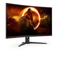 Monitor Ívelt Gaming 31.5  1920x1080 1ms 2xHDMI DisplayPort 240Hz AOC illusztráció, fotó 3