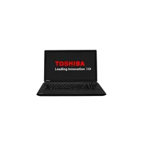 Toshiba Satellite 15.6  laptop , Intel i3-4005U, 4GB, 500GB, Win8.1, fekete illusztráció, fotó 1