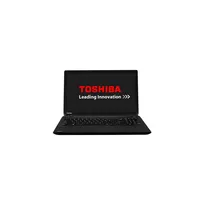 Toshiba Satellite 15,6  laptop , Intel i3-4005U, 4GB, 500GB, DOS, fekete illusztráció, fotó 1