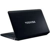 Toshiba Satellite 15.6  laptop, AMD E450, 4GB, 500GB, HD6320, DOS, Fekete noteb illusztráció, fotó 1