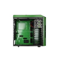 Számítógépház Midi Zöld fekete Aerocool Xpredator X3 GB illusztráció, fotó 2