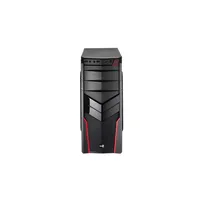 Számítógépház Midi-Tower F/R Aerocool V2X Red Edition illusztráció, fotó 3
