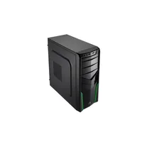 Számítógépház Midi-Tower Aerocool V2X Green Edition illusztráció, fotó 2