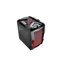Számítógépház MicroATX Fekete-piros Aerocool Strike-X Cube illusztráció, fotó 2
