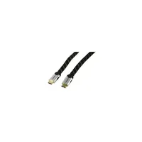 HDMI LAPOS KÁBEL FÉM CSATLAKOZÓVAL illusztráció, fotó 1