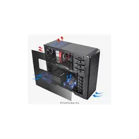 Számítógépház THERMALTAKE Urban R21 Fekete ház /ablakos/ illusztráció, fotó 2