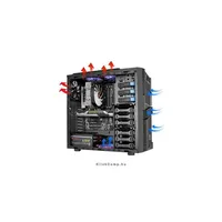 Számítógépház fekete ház THERMALTAKE Commander G42 illusztráció, fotó 4