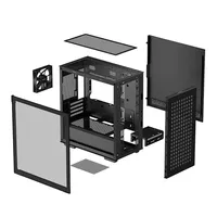 Számítógépház mATX ház DeepCool CH370 MidTower illusztráció, fotó 5