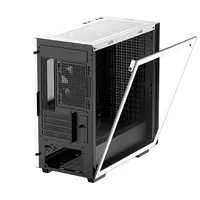 Számítógépház mATX ház DeepCool CH370 WHITE MidTower illusztráció, fotó 2