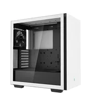 Számítógépház E-ATX ház DeepCool CH510 WHITE MidTower illusztráció, fotó 2