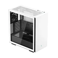 Számítógépház E-ATX ház DeepCool CH510 WHITE MidTower illusztráció, fotó 3