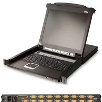 KVM switch 16PC 17  LCD illusztráció, fotó 1
