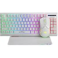 MARVO Loot 30 billentyűzet+egér+egérpad combo UK CM310-WH Technikai adatok