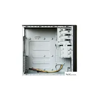 Számítógépház ATX ház CHIEFTEC táp nélküli fekete illusztráció, fotó 2