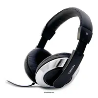 Headphones Cable Chrome Black, Ret. Blister illusztráció, fotó 2