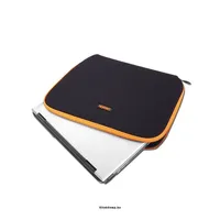 Laptop Case Sleeve for up to 10  laptop, Air Mesh, Black/Orange illusztráció, fotó 2
