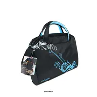 Laptop Case Lady Handbag for up to 12  laptop, Nylon, Black/Blue illusztráció, fotó 2