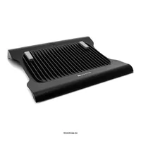 Notebook Cooler , 2 x 66mm, 1600 RPM, Black/Silver, Retail illusztráció, fotó 2