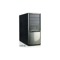 3335-A2 450W 8 cm ezüst-fekete ATX ház 2 év illusztráció, fotó 1