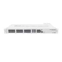 MikroTik CRS328-4C-20S-4S+RM 20xSFP port 4xSFP+ port 4 Combo (SFP/GbE LAN) port illusztráció, fotó 1