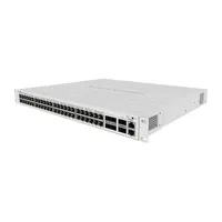 MikroTik CRS354-48P-4S+2Q+RM 48port GbE PoE LAN 4x10G SFP+ port 2x40G QSFP+ port Cloud Router PoE Switch CRS354-48P-4S-2Q-RM Technikai adatok