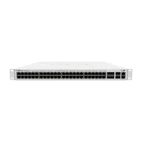 MikroTik CRS354-48P-4S+2Q+RM 48port GbE PoE LAN 4x10G SFP+ port 2x40G QSFP+ por illusztráció, fotó 3