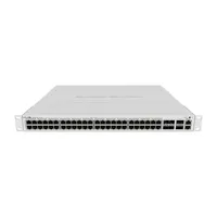 MikroTik CRS354-48P-4S+2Q+RM 48port GbE PoE LAN 4x10G SFP+ port 2x40G QSFP+ por illusztráció, fotó 4