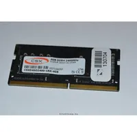 4GB DDR4 notebook memória 2400Mhz 1x4GB CSX Standard CSXD4SO2400-1R8-4GB Technikai adatok