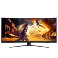 Monitor Ívelt Gaming 34  3440x1440 VA 0.5 ms 180Hz HDMIx2 DisplayPort illusztráció, fotó 2
