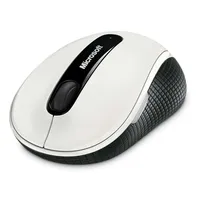 Microsoft Wireless Mobile Mouse 4000 Mac/Windows USB PortER EN/HU White illusztráció, fotó 2