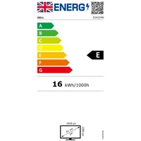 Monitor 24  FHD 1920x1080 VGA HDMI Dell illusztráció, fotó 2