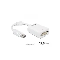 Adapter Displayport male > DVI 24+5 female Delock DELOCK-61765 Technikai adatok