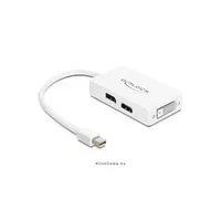 Adapter Displayport mini > Displayport   HDMI   DVI 29tűs Delock DELOCK-61768 Technikai adatok